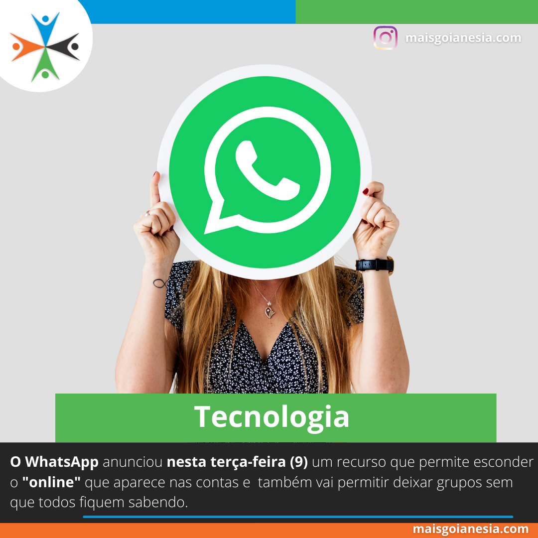 Novidades  WhatsApp  | Um recurso que permite esconder o “online” que aparece nas contas.