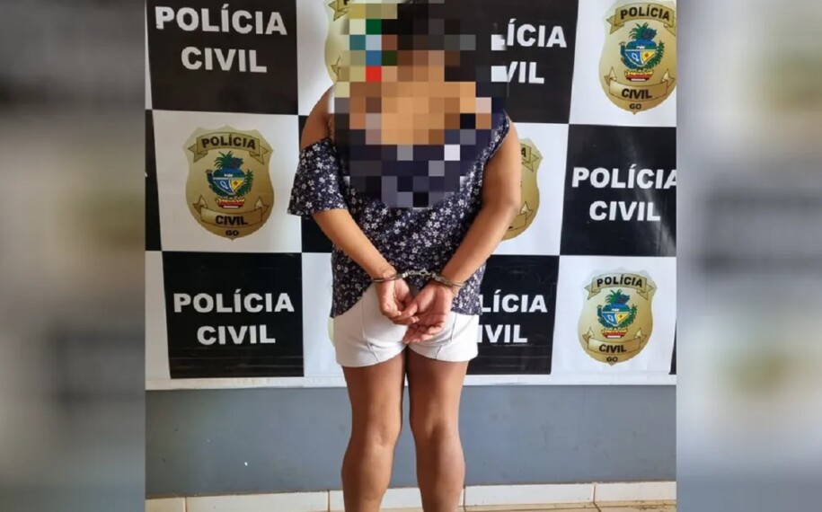 Mulher que negociava fotos íntimas da filha de 8 anos é presa em Águas Lindas de Goiás